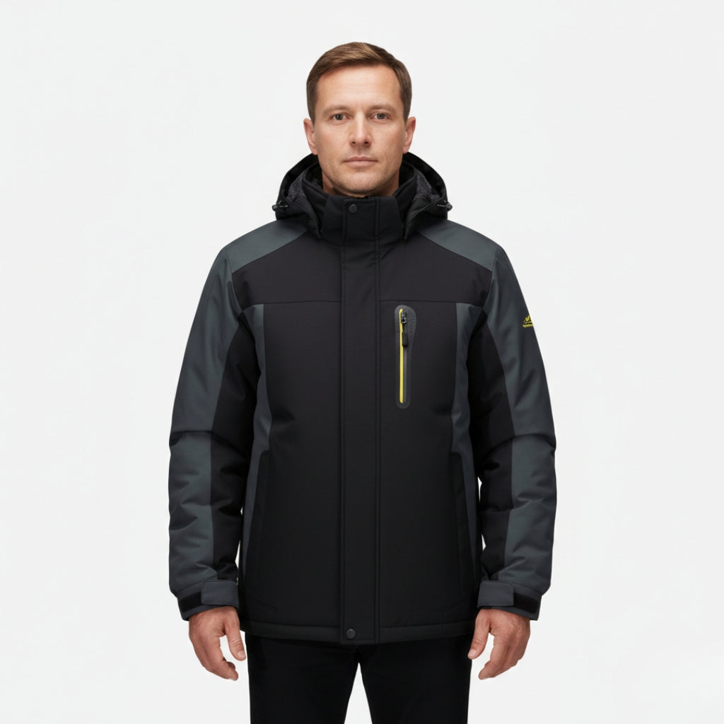 THEO Detachable Hood Zip Jacket