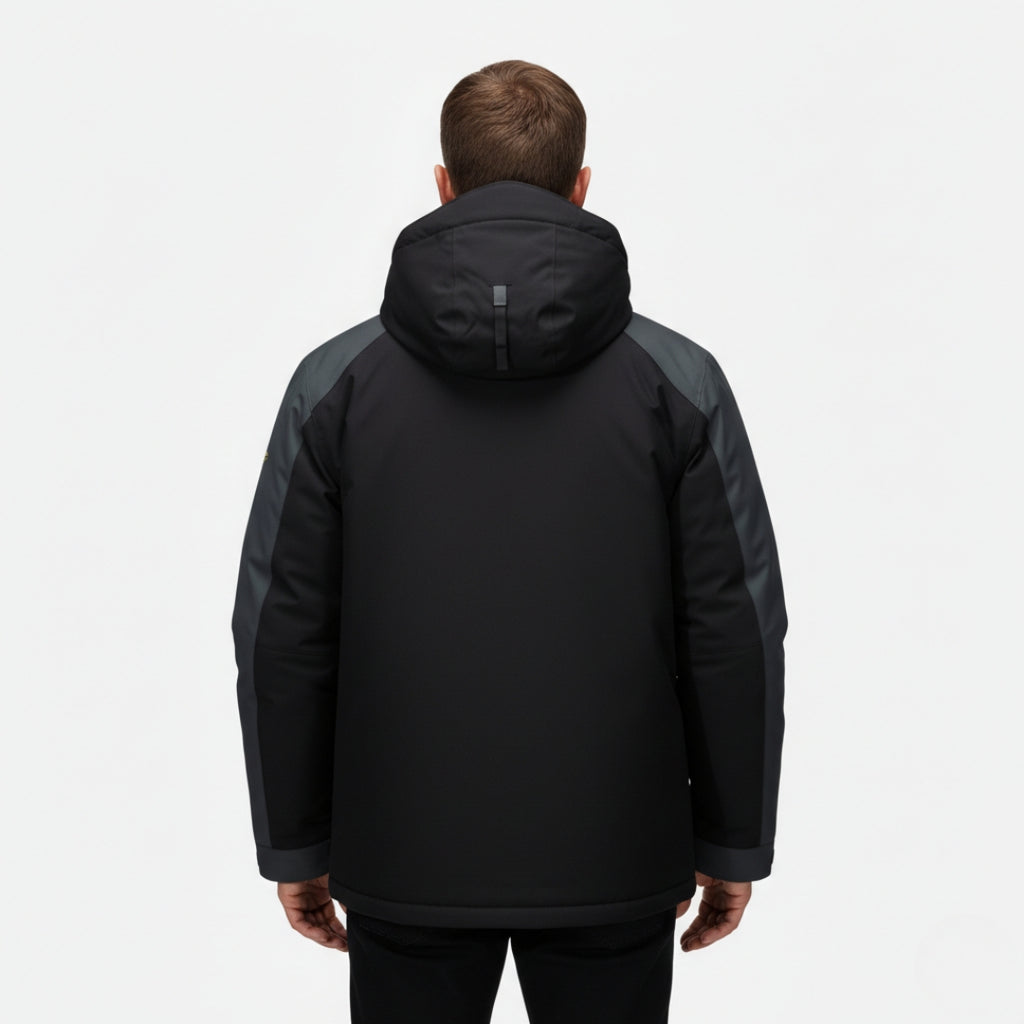 THEO Detachable Hood Zip Jacket