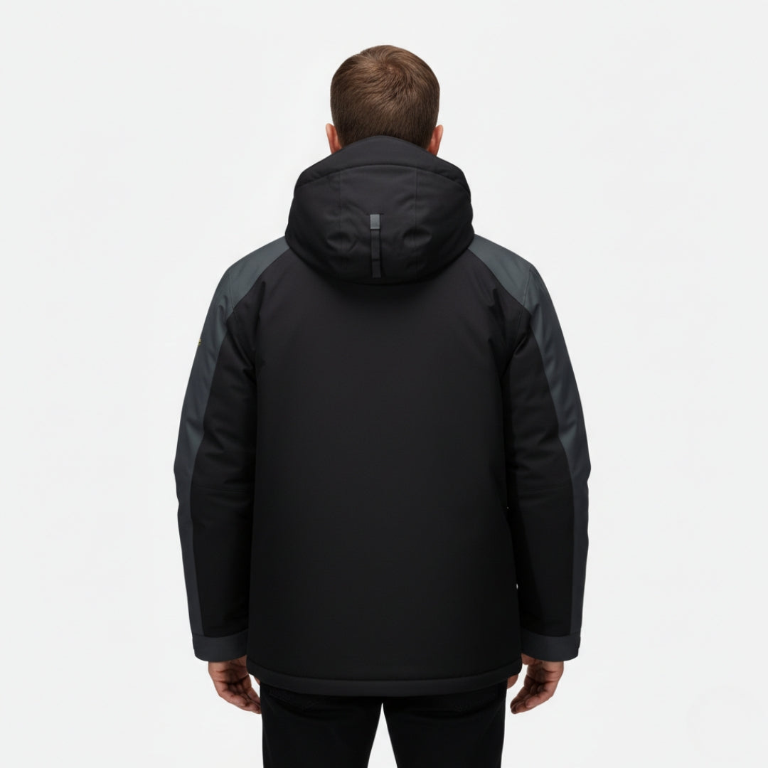 THEO Detachable Hood Zip Jacket