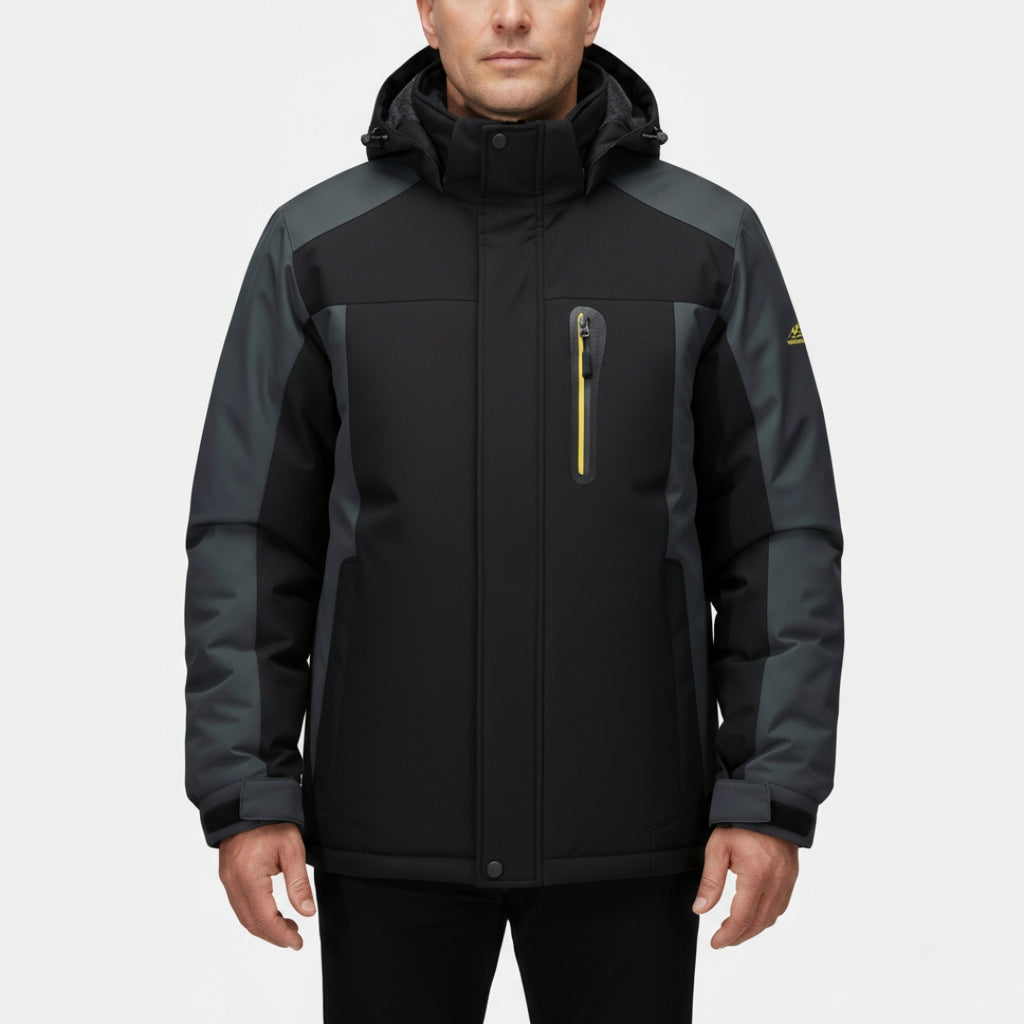 THEO Detachable Hood Zip Jacket