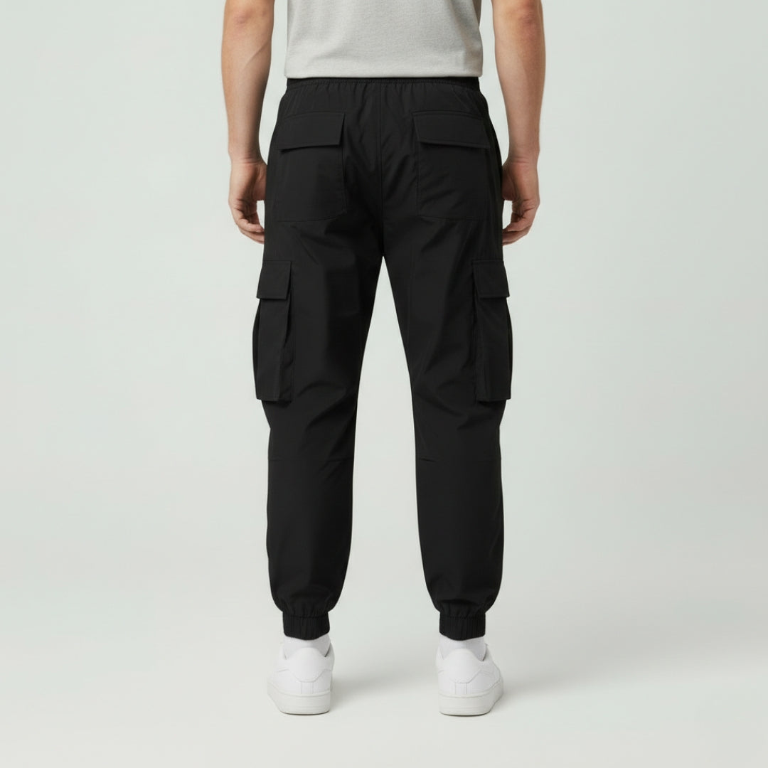 THEO Drawstring Cargo Pants With Pockets