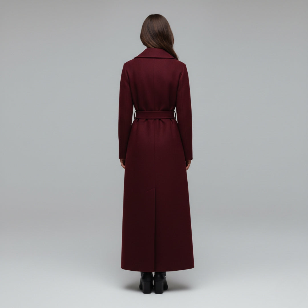 VICTORIA Double Breasted Long Coat