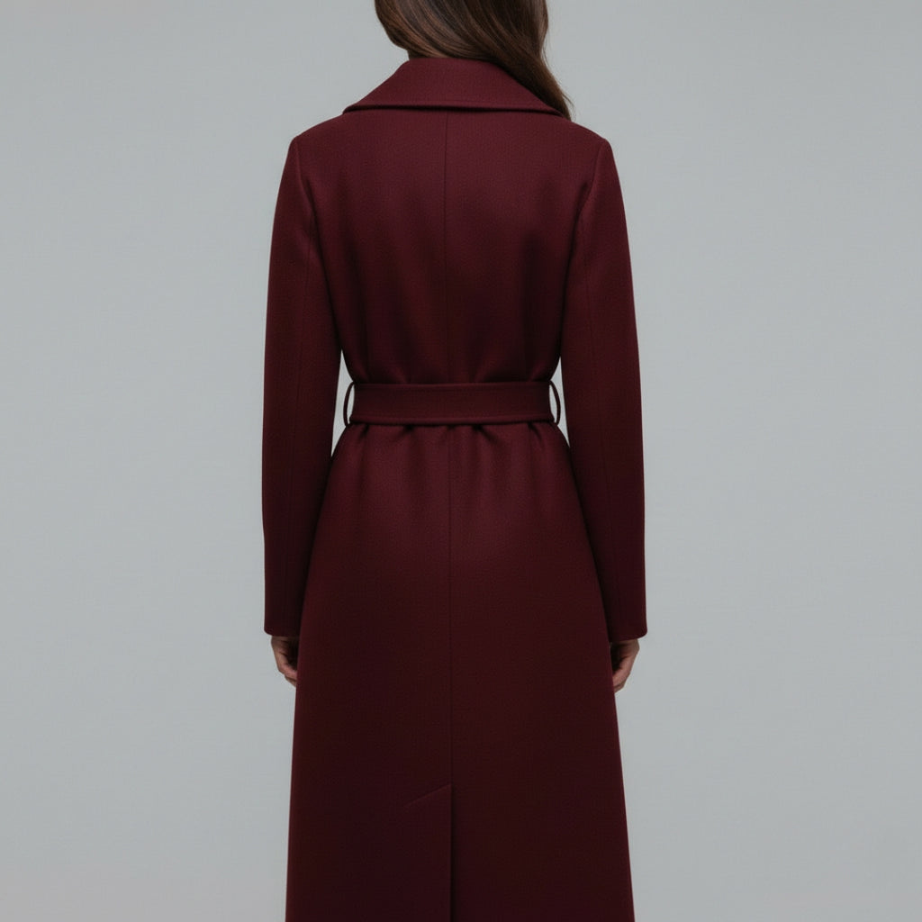 VICTORIA Double Breasted Long Coat