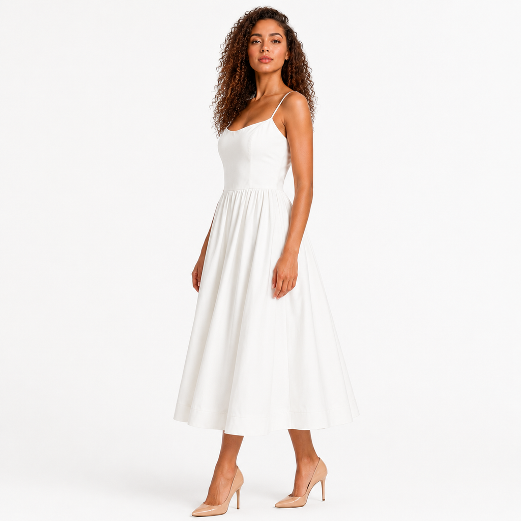 VIOLETTE Backless Smooth Maxi Dress