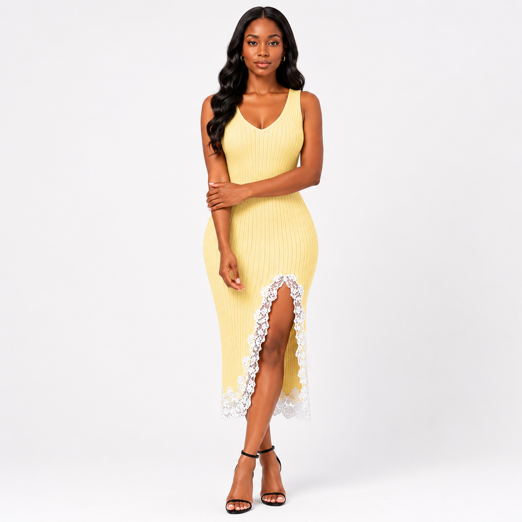 VIOLETTE Embroidered Strapless Mini Dress