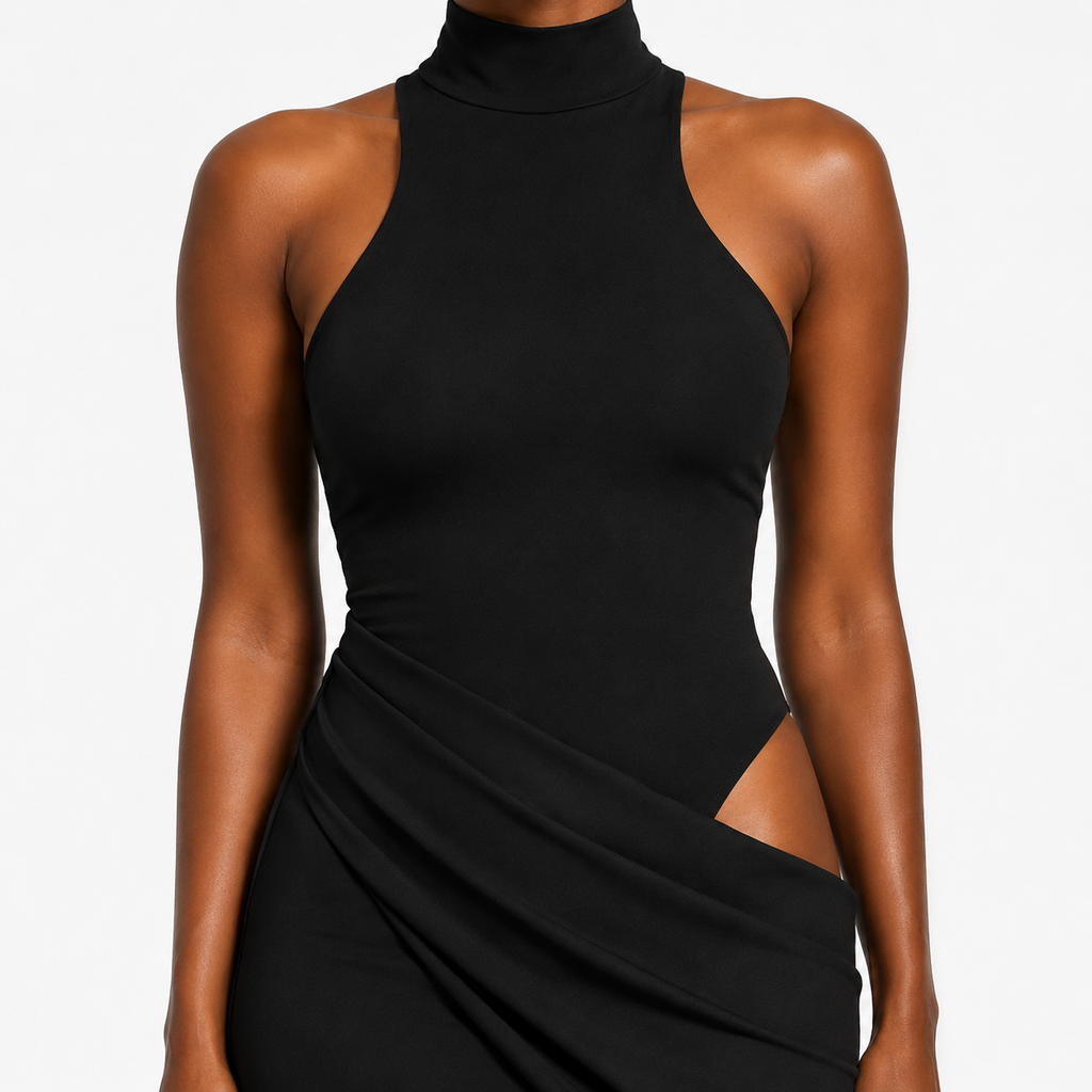 VIVICA Satin Maxi Dress