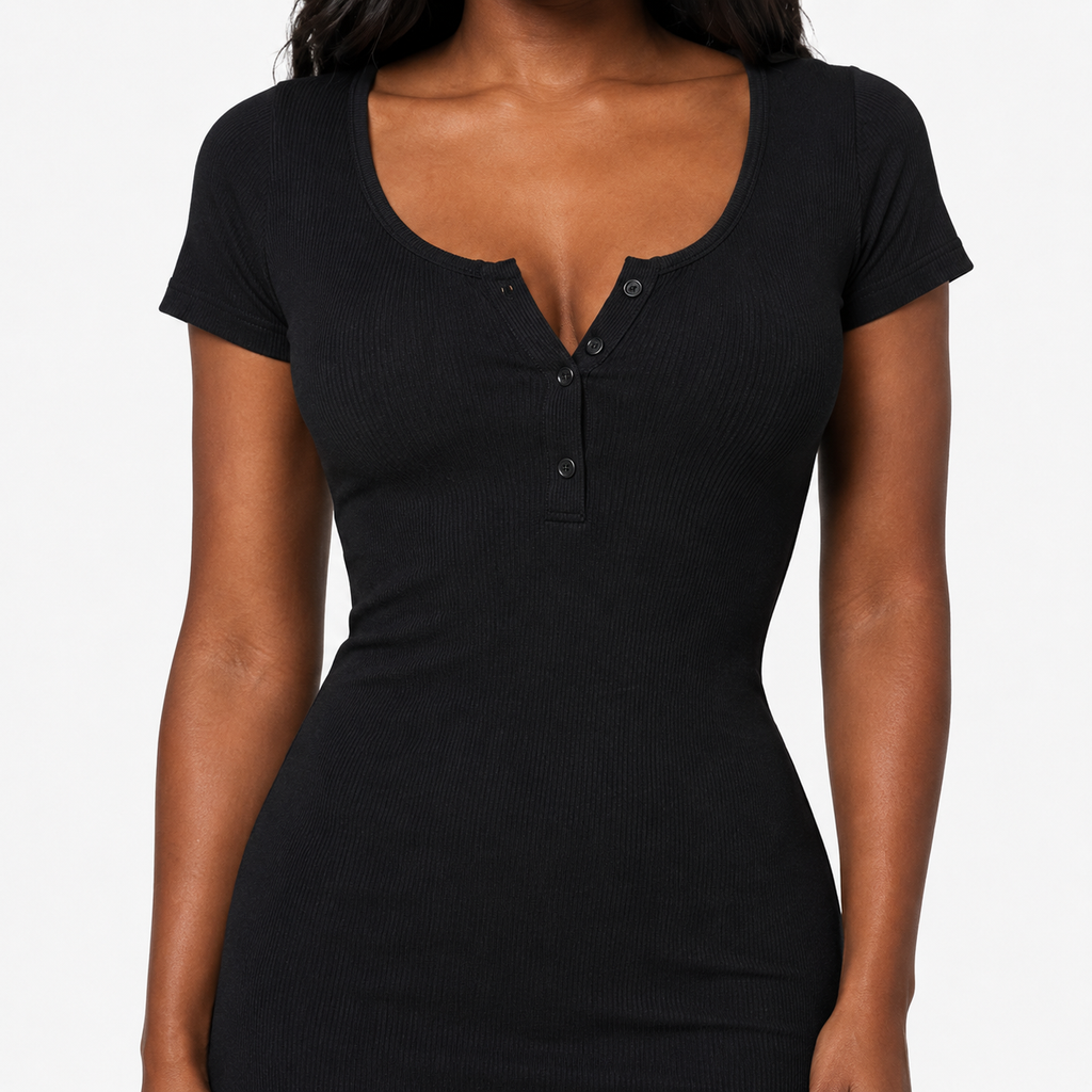 VIVIENNE A-Line Smooth Midi Dress
