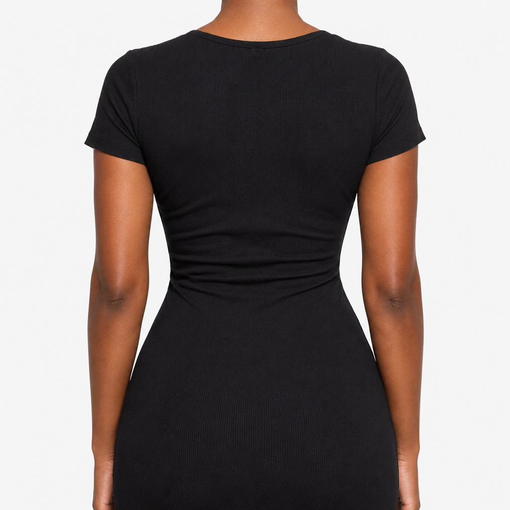 VIVIENNE A-Line Smooth Midi Dress