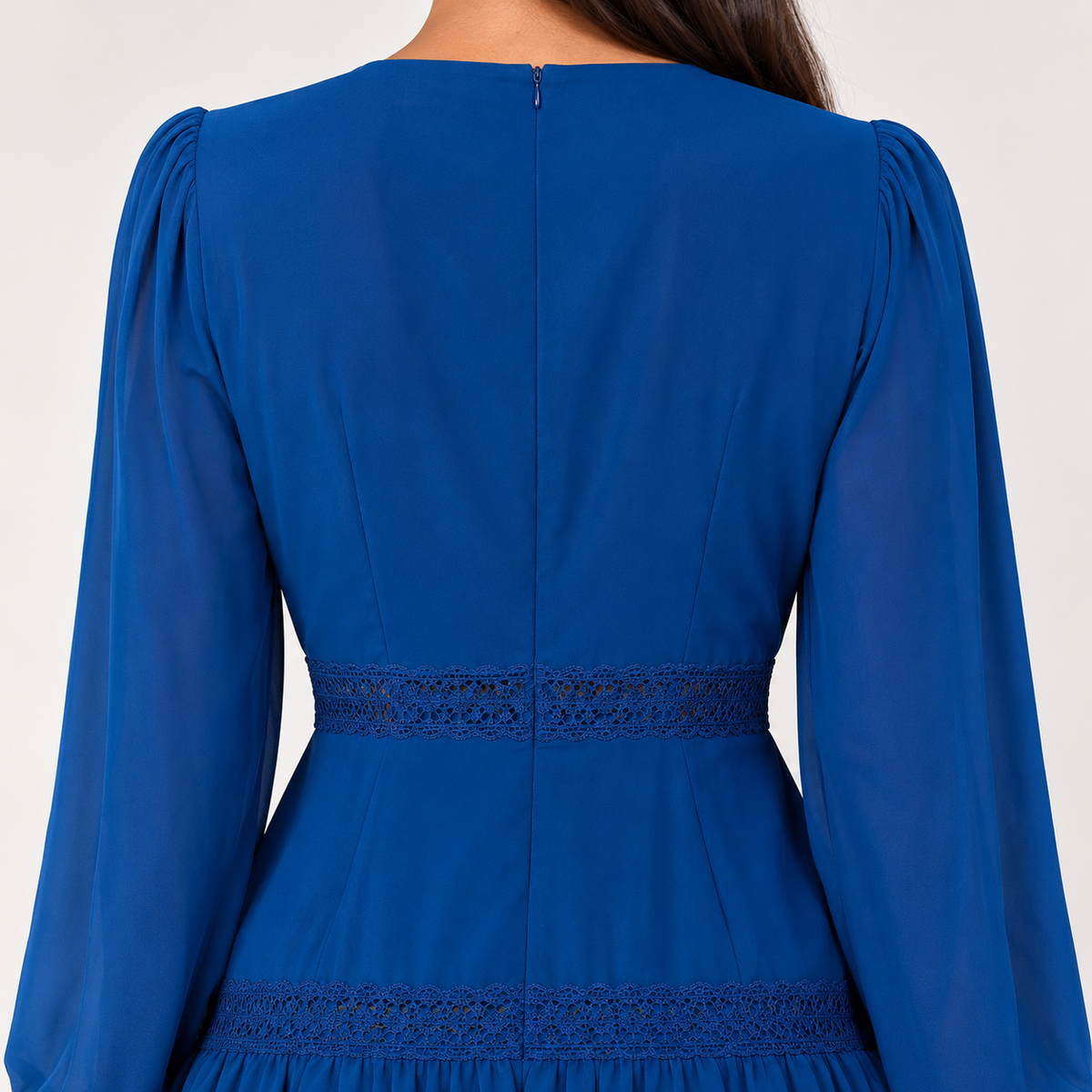 ZARELLA Ruffled Maxi Dress