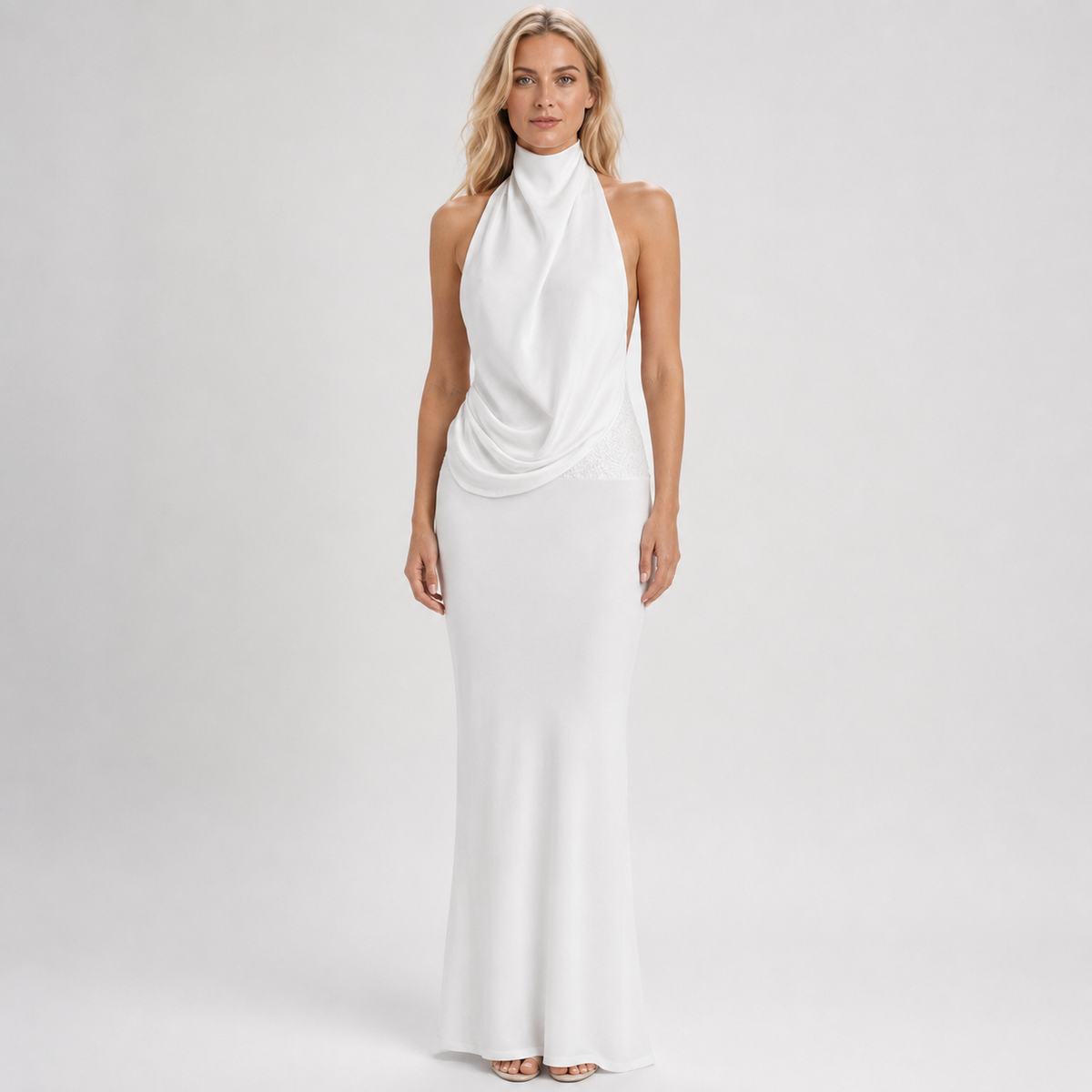 ZYLÉA A-Line Lightweight Maxi Dress