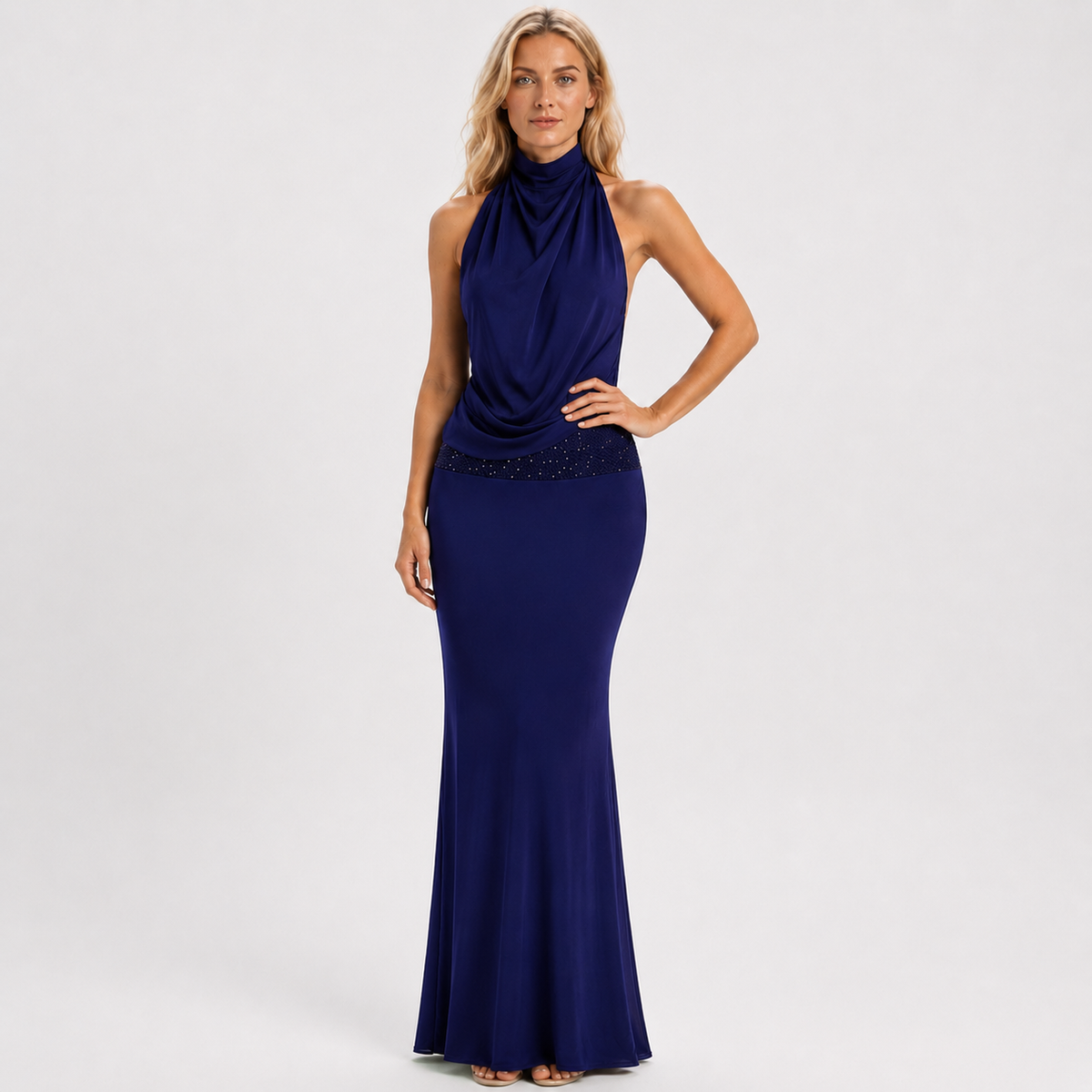 ZYLÉA A-Line Lightweight Maxi Dress